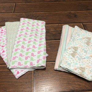 Bundle of 5 Swaddle/Receiving Blankets
